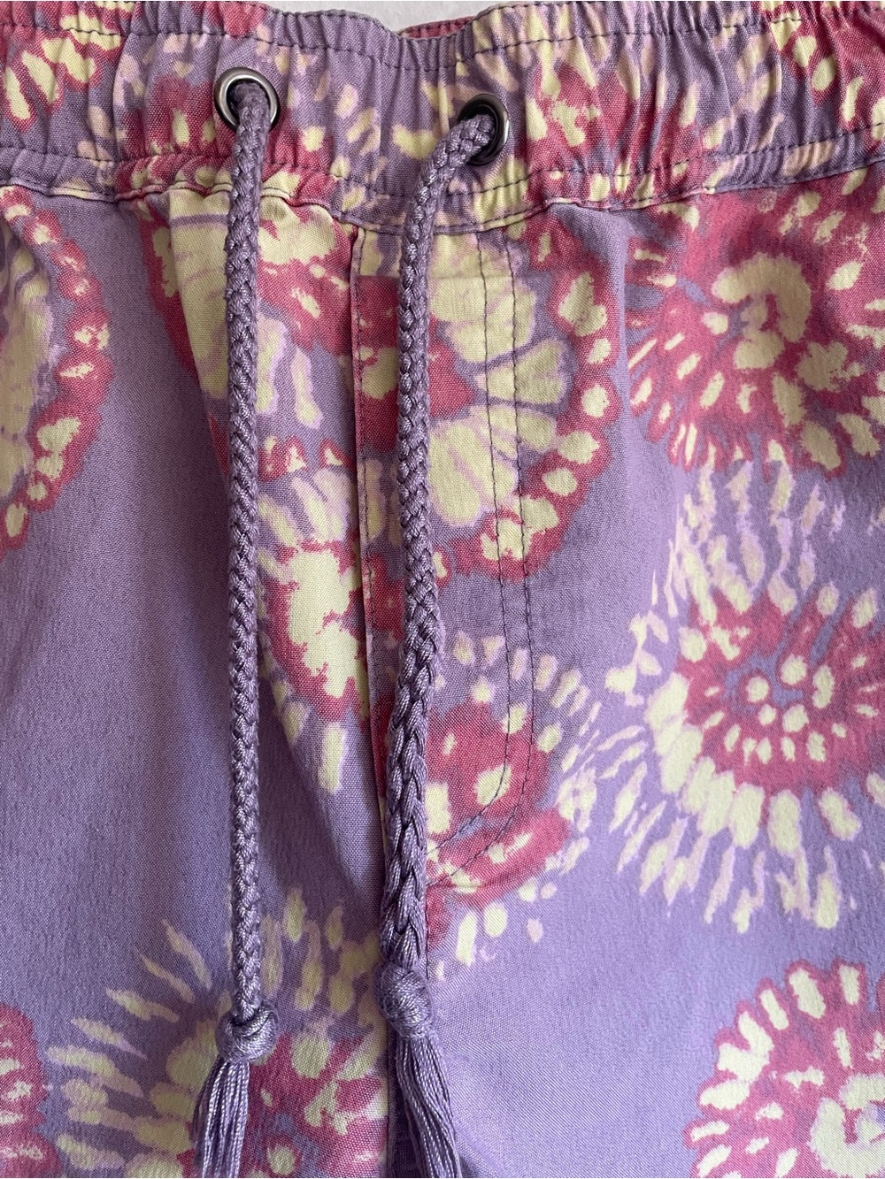 Toad&Co Sunburst Boundless Lavender Organic Cotton Shorts 3 1/2” inseam - Picture 9 of 11